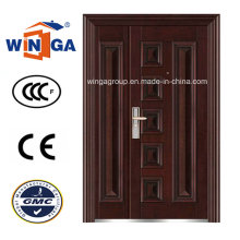 Nice Design 1200mm Size Steel Security Metal Door (W-SZ-01)